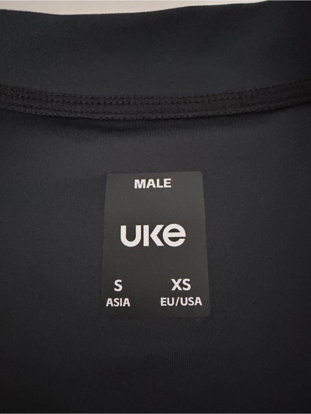 UKE Black Sky Cycling Jersey Road Bike UPF50+ YKK 3 Pocket men's xs - Picture 6 of 11